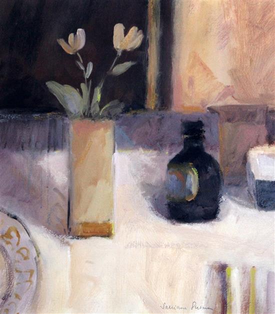 Salliann Putman (b.1937) Studio still life 15.5 x 14in.